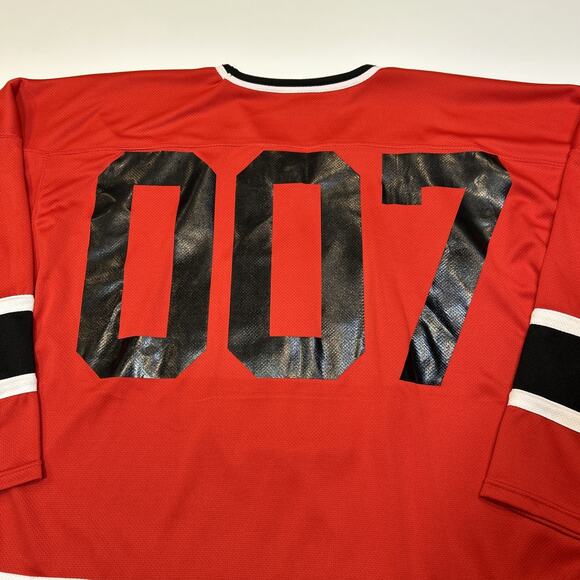 Vintage Port Huron Ice Hawks Hockey Jersey Mens Size 56 XXL 2XL Red 007 R Hockey - Picture 4 of 14